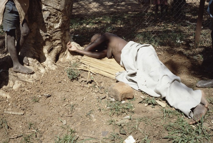 Clinic, Uganda, 1988